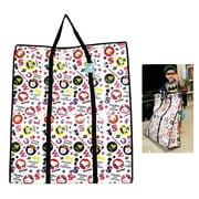 and the Gang White Tote Bag With Portrait Circle Design