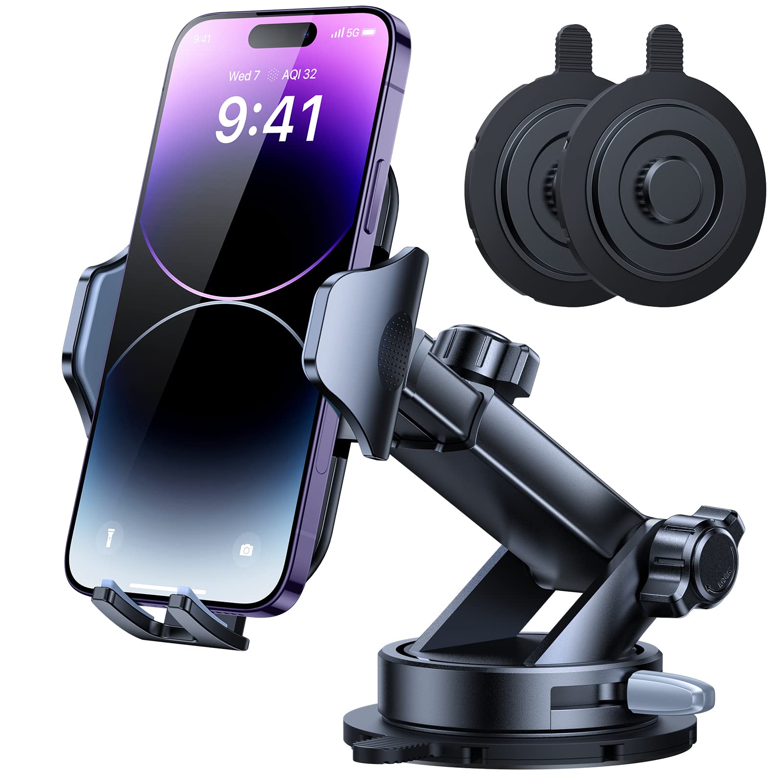 andobil Phone Mount for Car [Exclusive Patent Adhesive, Extremely