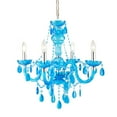 thumbnail image 1 of angelo:HOME Fulton Chandelier 4 Light in Candy Blue, 1 of 3