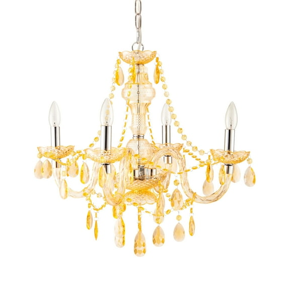 angelo:HOME Fulton Chandelier 4 Light in Summer Sand