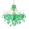 thumbnail image 1 of angelo:HOME Fulton Chandelier 8 Light in Spring Green, 1 of 3