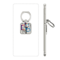 thumbnail image 1 of animal leopard lizard snake pattern square cell ph  stand holder bracket universal support, 1 of 3