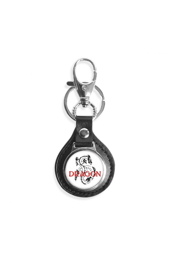 animal mythology oriental dragon western dragon key link chain keyholder finder hook metal