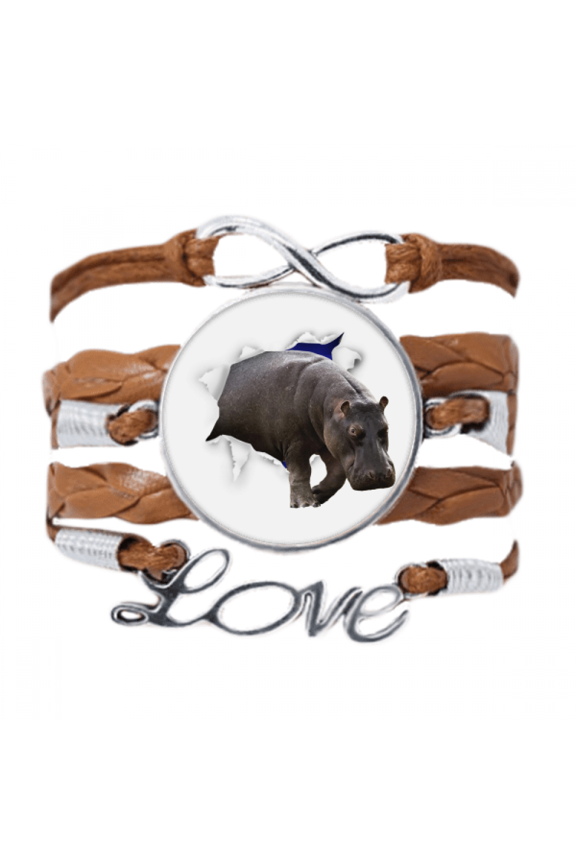 animal paper break shocks hippos bracelet chain ornament wristband