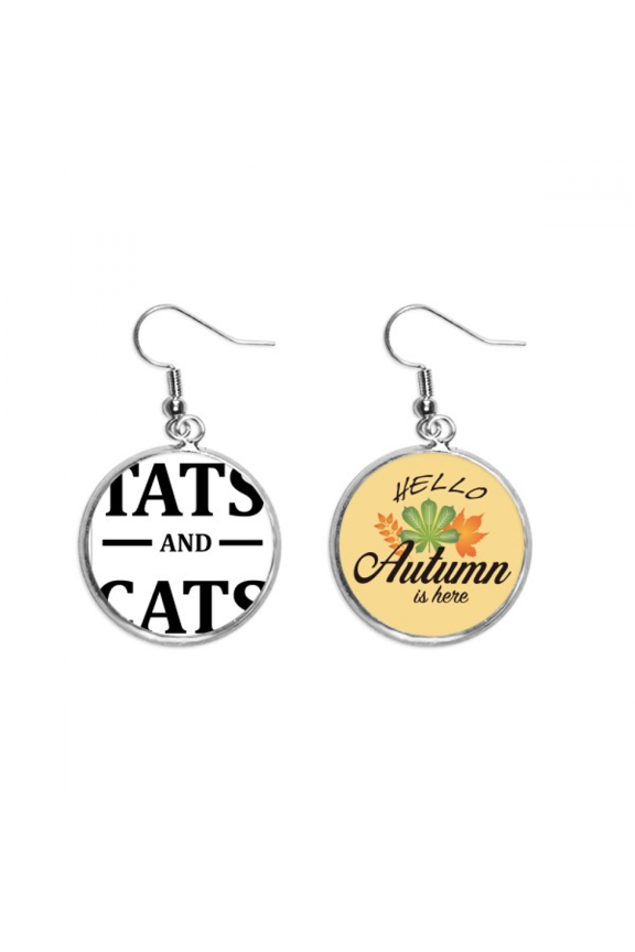 animal protector cartoon tats pattern earring dangle autumn earring jewelry