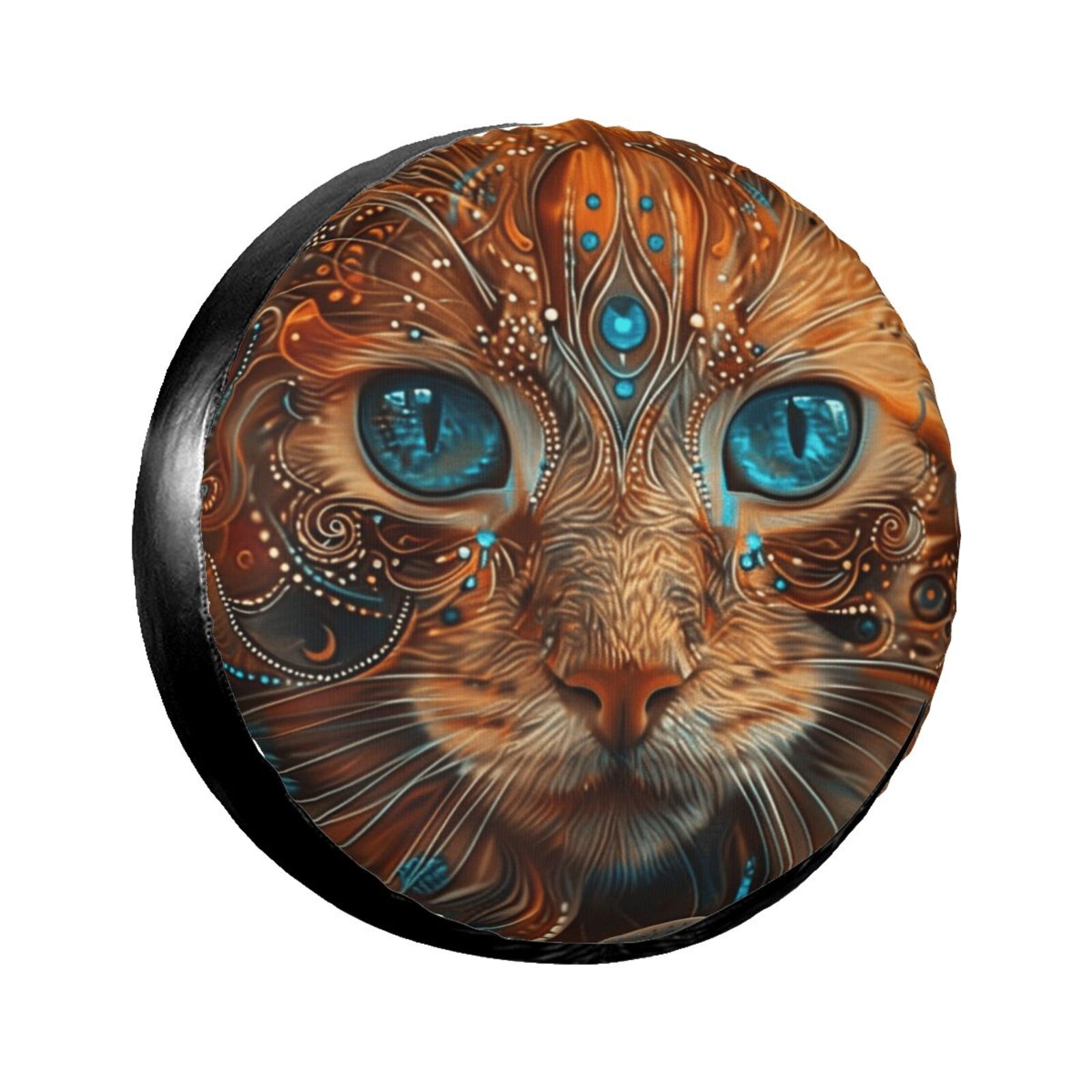 animated pictures Spare tire cover wheel protector, weather resistant