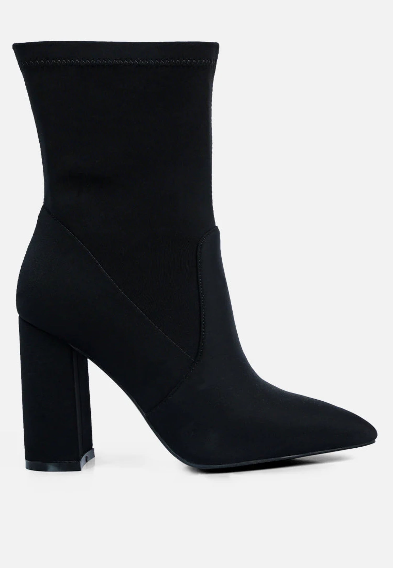 lycra ankle boots