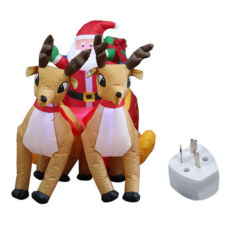 anna Christmas Inflatable Santa Claus Elk Sleigh inflatable model