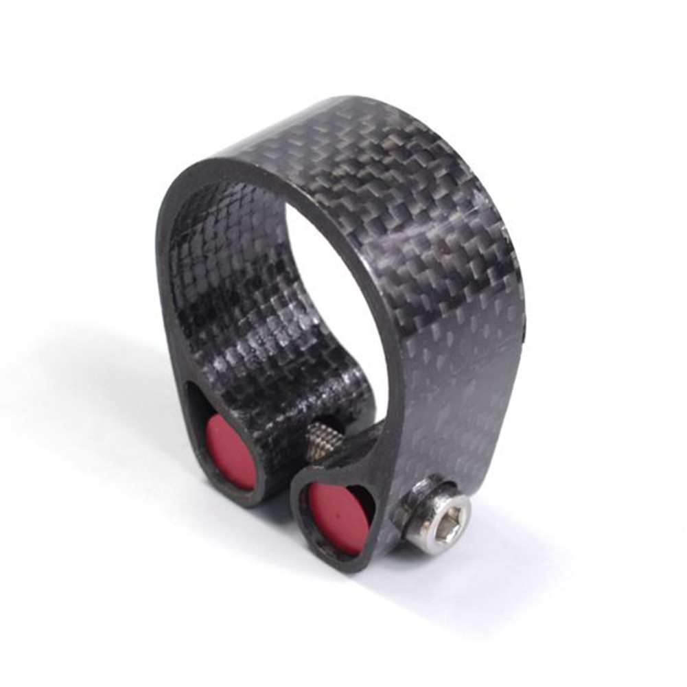 anna Mountain Bike Seatpost Clamp 3K Carbon Fiber Post Clamps \\Bicycle