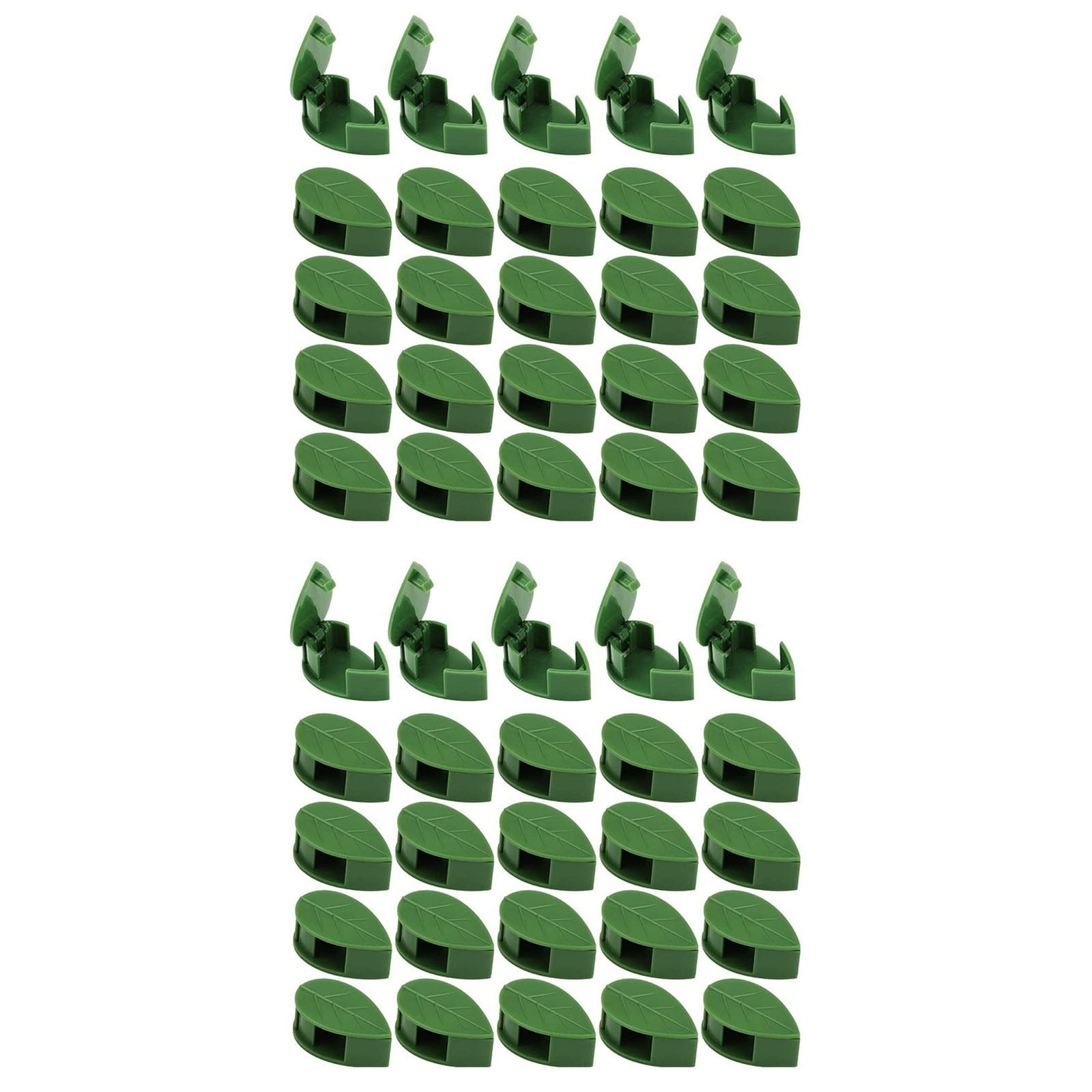 anna Plant Clips for Climbing Plants（50 Pack）, Plant Climbing Wall