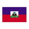 thumbnail image 1 of annin flagmakers 193376 12 in. x 18 in. nyl-glo haiti civil flag, 1 of 1