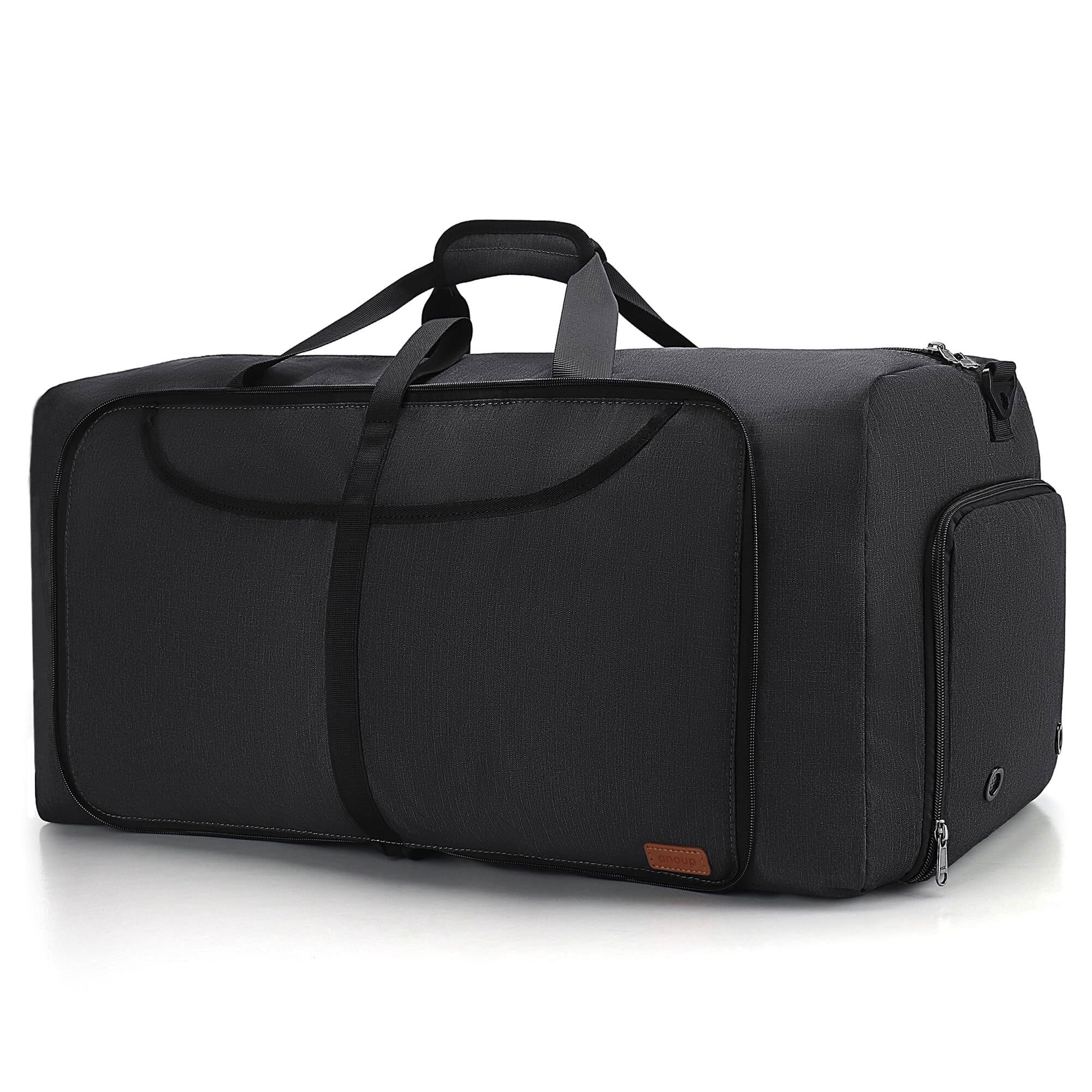 anoup Travel Bag Gym Bag for Women Men，Waterproof Tote Bag with Shoe ...