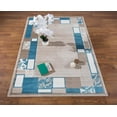 thumbnail image 1 of antep rugs bosphorus collection pisagor geometric design area rug pink 7'10" x 10'9", 1 of 3