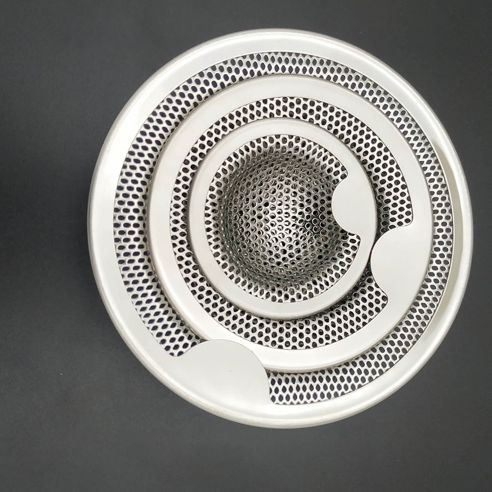 anticlogging filter 3pcs Stainless Steel Sink Screens Sewer Filter Net