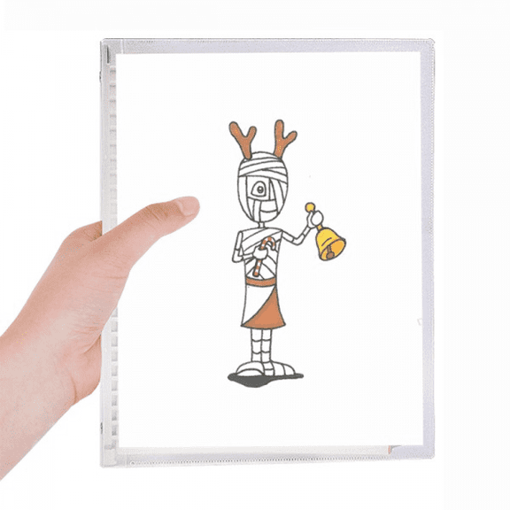 antlers bell crutch notebook loose diary refillable journal statiry