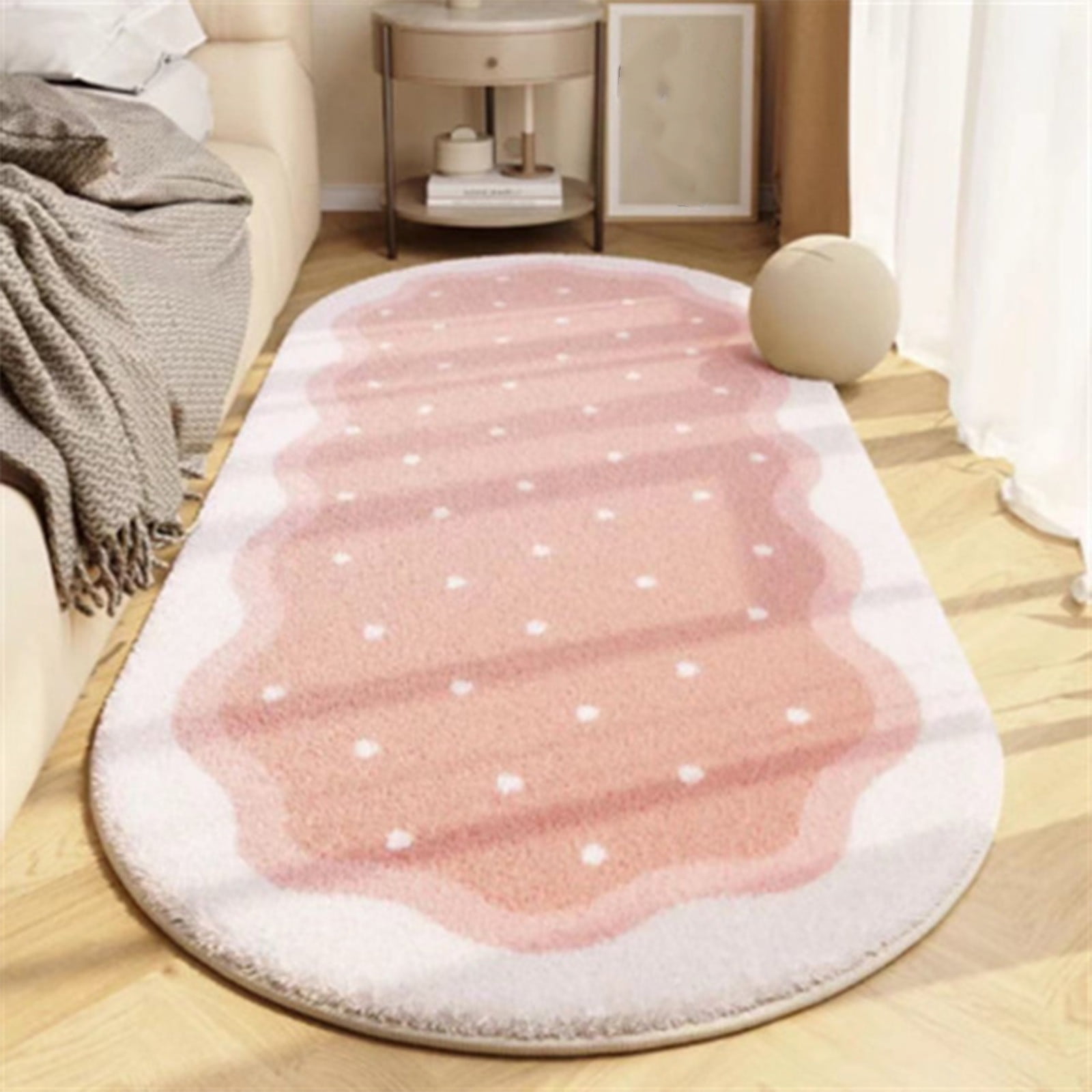 Clearance,aoksee 16x32 inch Rug, Bedside Dorm Area Rug, College