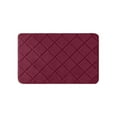 thumbnail image 1 of aoksee Bathroom Mat Clearance! Living Room Bedroom Straight Plush Carpet Floor Mats Bathroom Absorbent Non-slip Mats Kitchen Foot Mats Machine Wash Bathroom Rugs For Bath Tub And Shower, 1 of 6