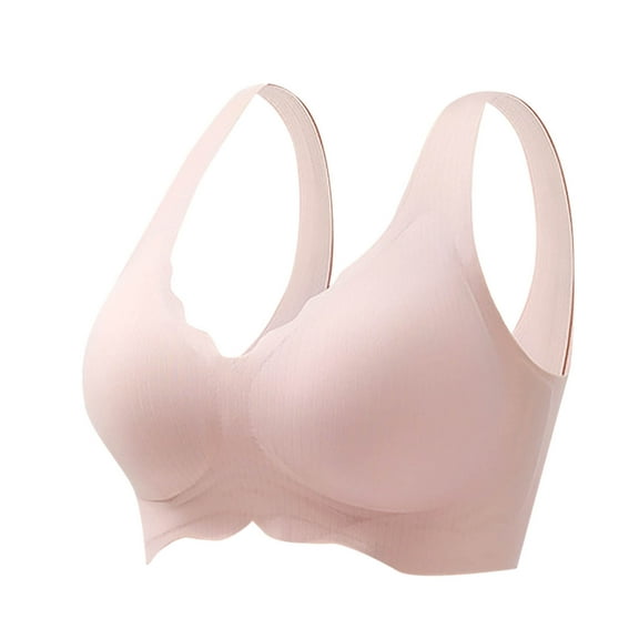 Gufahion Bras for Women No Underwire Seamless Bras Plus Size Push Up Bras Everyday Bras, Gifts for Her
