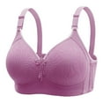 thumbnail image 1 of Gufahion Bras for Women Plus Size Wireless Bralettes for Women with Support Push up T Shirt Bras Everyday Bra S-3XL, 1 of 2