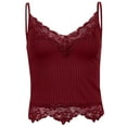 thumbnail image 1 of Gufahion Lace Bralette for Women Everyday Bras Wirefree Spaghetti Strap Tank Top, Gifts for Her, 1 of 4