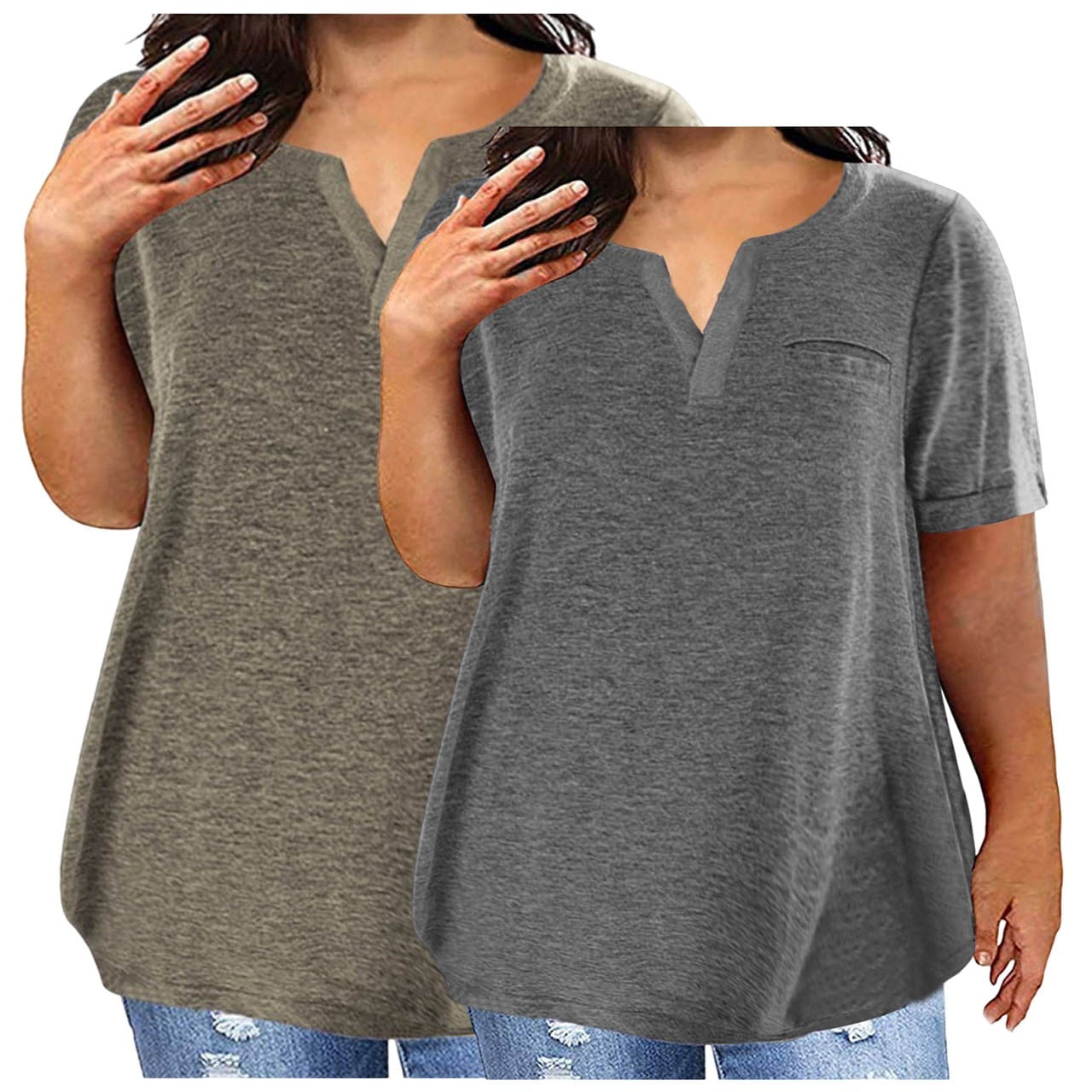 Women's Cute Pumpkin Graphic Thanksgiving Shirt | Casual Loose Short Sleeve Holiday Top
