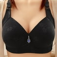thumbnail image 1 of Gufahion Push Up Bras for Women, Plus Size Wireless Bras Comfortable, Breathable Underwear Daily Bra, Gifts for Her, 1 of 6