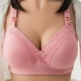 thumbnail image 1 of Gufahion Push Up Bras for Women Wireless Bralettes V Neck Bras Wide Strap Lace Bralettes for Women Everyday Bras, 1 of 9