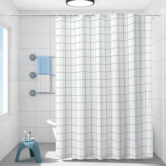 aoksee Shower Curtains Clearance Clearance, Bathroom Shower Curtain Proof Printed Shower Curtain Bathroom Curtain Toilet Partition Curtain No Need To Punch Holes To Provide Hook