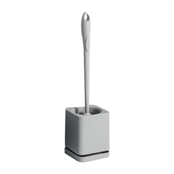 aoksee Toilet Brush, Bathroom Toilet Bowl Brush and Cleaner AntiSlip with Sturdy Soft Bristle Removable Water Drawer