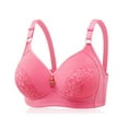 thumbnail image 1 of Amkhujs Wireless Bras, Push Up Bra No Underwire for Old Women, Lace Bras for Women Everyday Bras, Gifts for Her, 1 of 9
