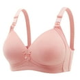 thumbnail image 1 of Gufahion Wireless Bras for Women Plus Size Bralettes for Women with Support Push up T Shirt Bras Everyday Bra M-4XL, 1 of 4