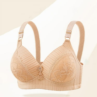 aoksee Womens Bras Wirefree Bra Comfortable Bras for Women, Push Up Bras Everyday Bras, 8