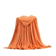 thumbnail image 1 of aoksee fall blankets on clearance, Super Soft Warm Solid Warm Fleece Blanket Rug Sofa Bedding,Christmas gift, 1 of 1