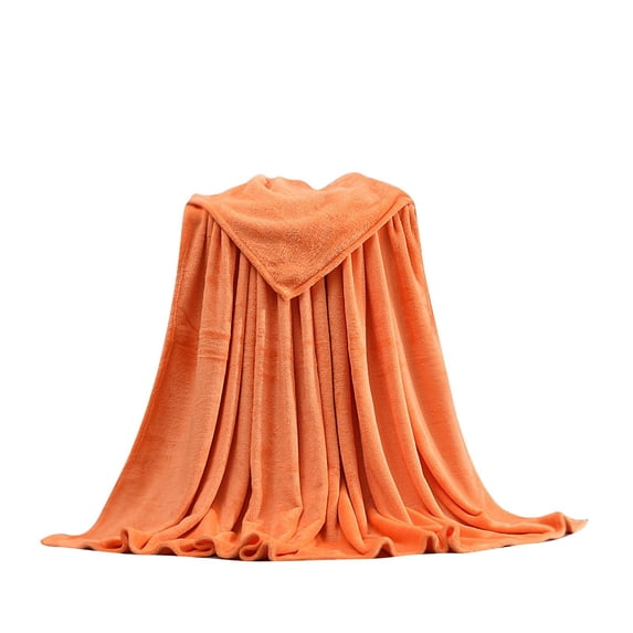 aoksee fall blankets on clearance, Super Soft Warm Solid Warm Fleece Blanket Rug Sofa Bedding,Christmas gift