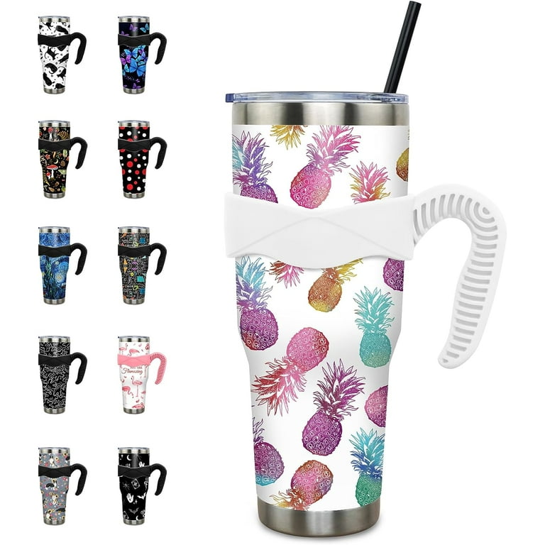 40 Ounce Tumbler With Handle And Straw