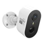 aosu 2K QHD 3.0-MP Wi-Fi Outdoor AI-Smart Security Camera, Battery Powered, with PIR Motion Detection, 2-Way Audio, and Spotlight, C6L2BA11, C6L2BA11
