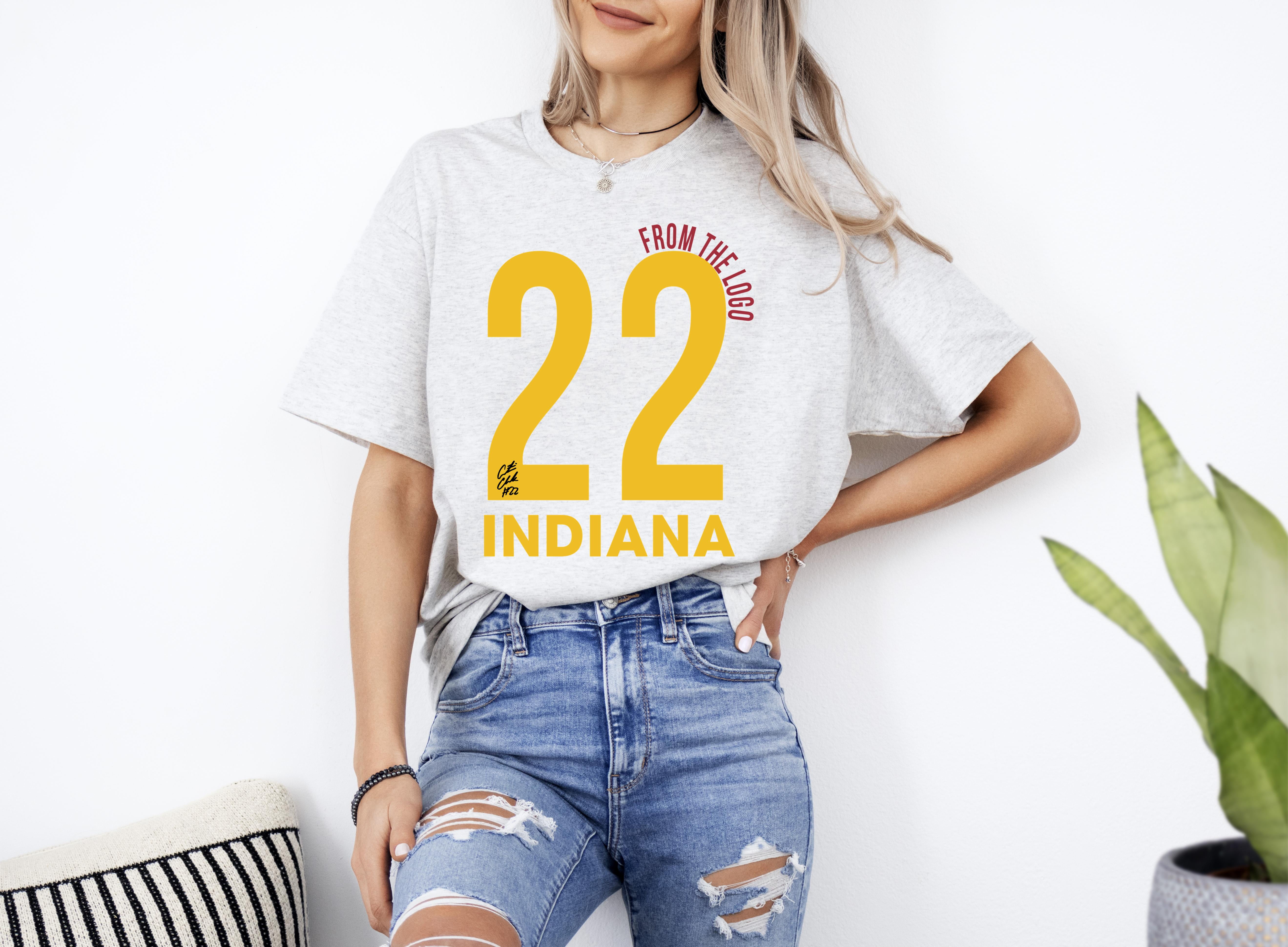 aot shirts, From The Logo 22 Caitlin Clark Tee Shirt, Caitlin Clark Fever Basketball Unisex T