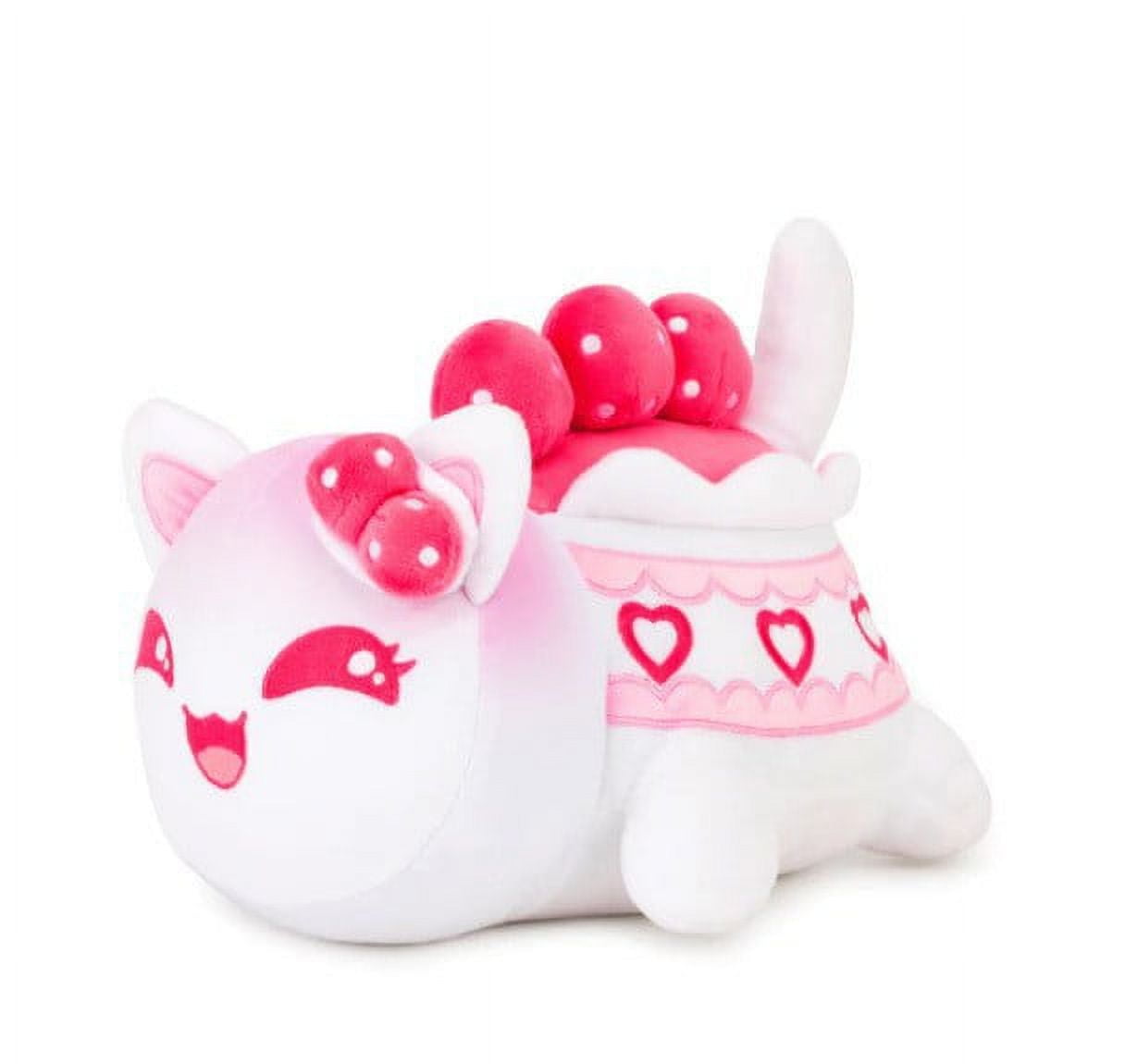 aphmau plush Cat doll Strawberry Cake Cat 25cm