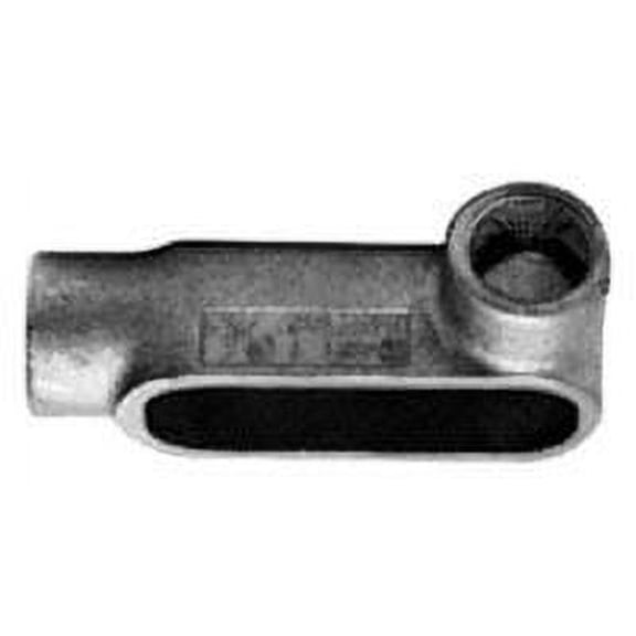 appleton lr47-sa fm7 conduit outlet body, style lr, copper-free aluminum, 1-1/4"