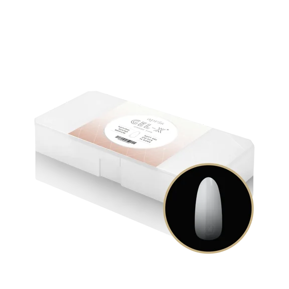 apres Gel-X Ombre Natural Round Medium (Box of 210 Tips)