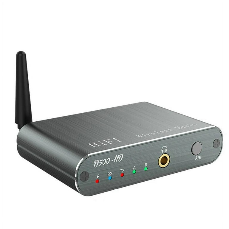 aptX HD LL Bluetooth Audio Transmitter Receiver 3.5MM AUX Type C Multi point Dual Stream CD Quality Hifi Music Wireless Adapter D500 HD aptX HD LL Walmart