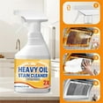 thumbnail image 1 of apu Kitchen Heavy Oil Stain Cleaner Spray - 100Ml All Purpose Grease Remover For Pots, Stoves, Range Hoods - Foaming Formula For Fast, Gentle Cleaning Of Kitchen Surfaces, 1 of 7