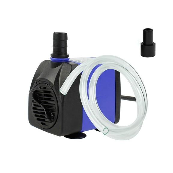 aquaneat Fountain Pump, 265 GPH Submersible Water Pump with 3.3 ft Tubing, for Aquarium Fish Tank, Water Table, Waterfall, Hydroponics