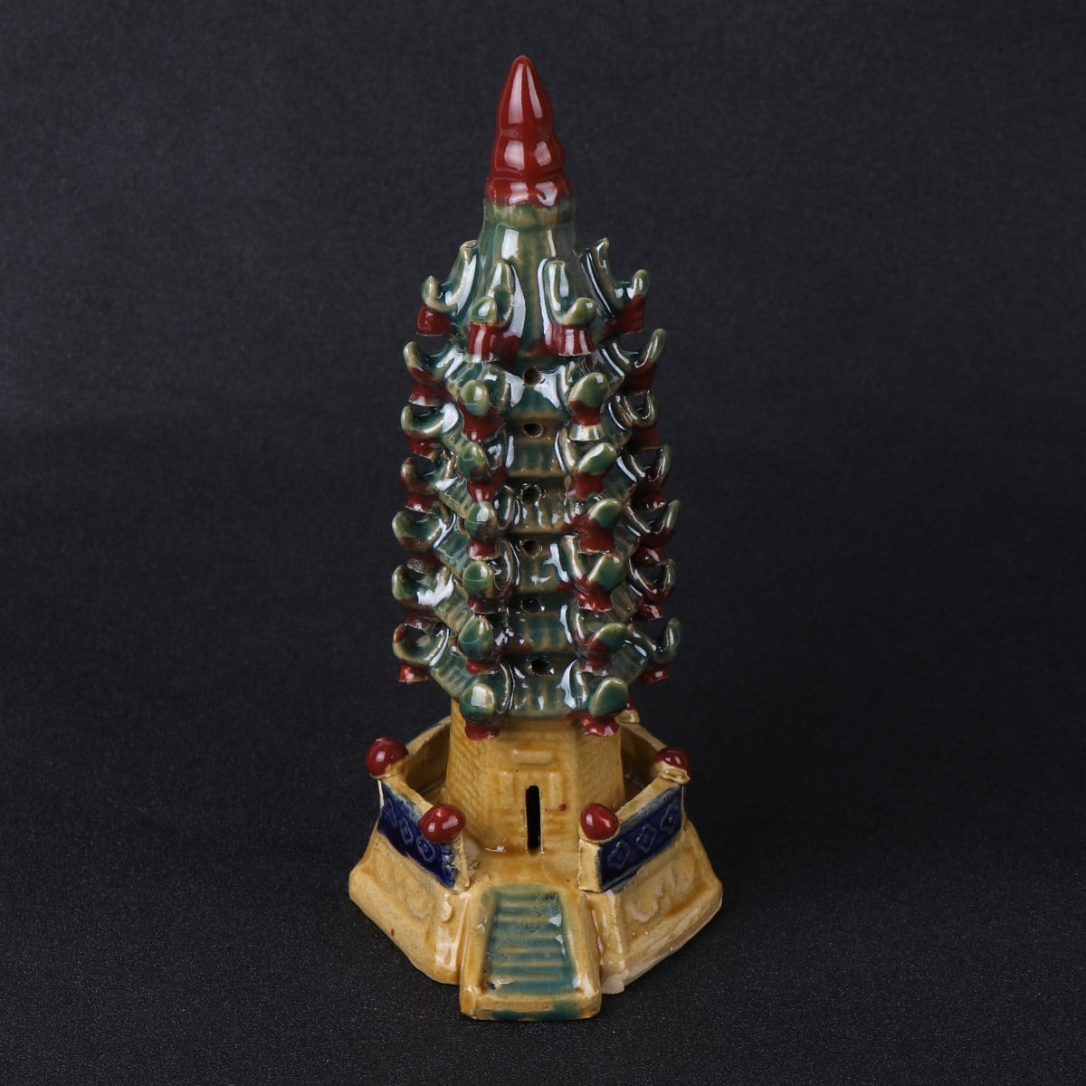 aquarium pagoda Hexagon Pagoda Creative Fish Tank Decor Aquarium