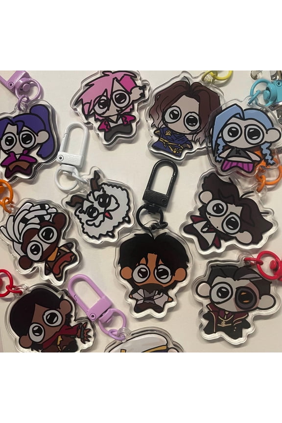 arcane scrimblo keychains (1 keychain)