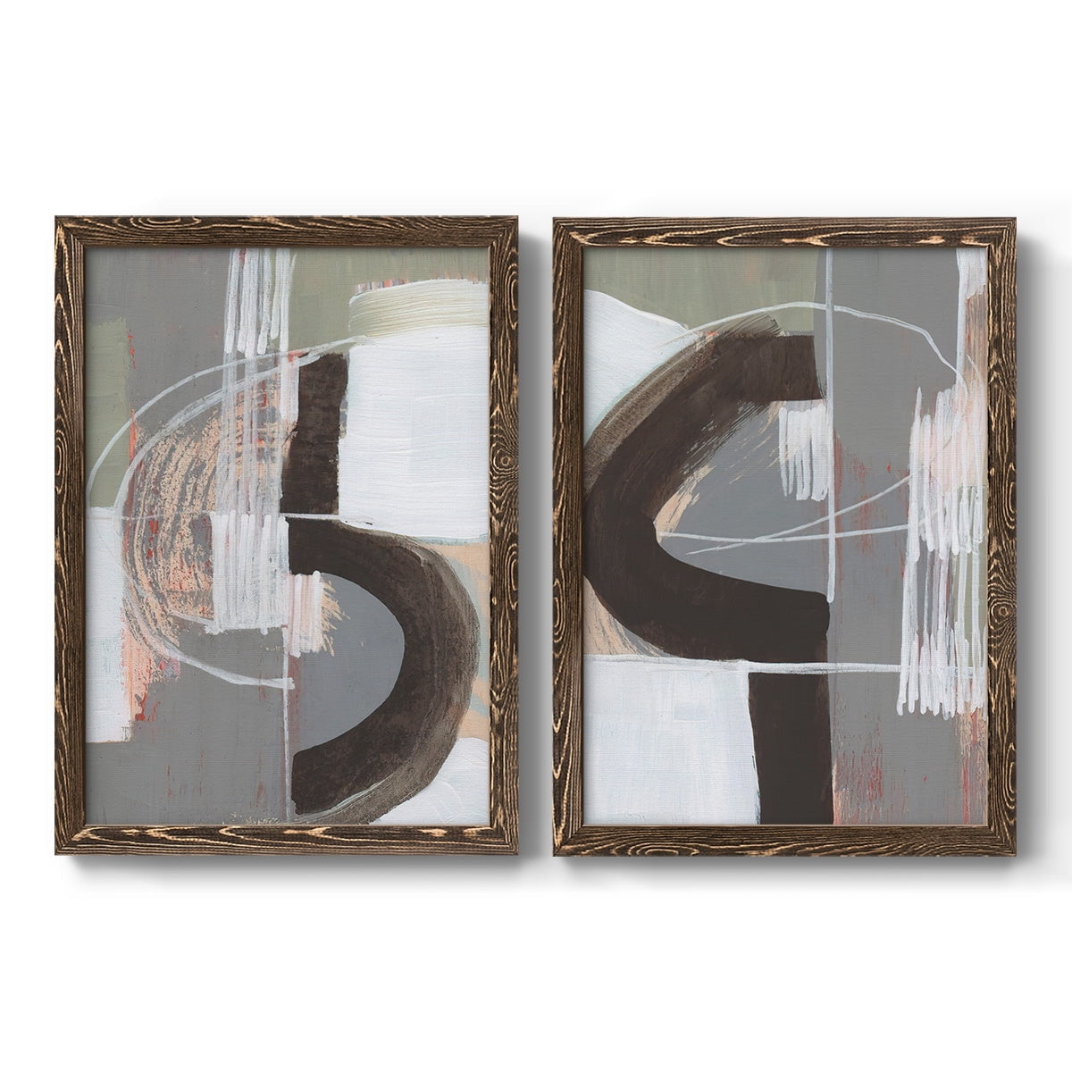 Arching Neutrals III - Premium Framed Canvas - Ready to Hang