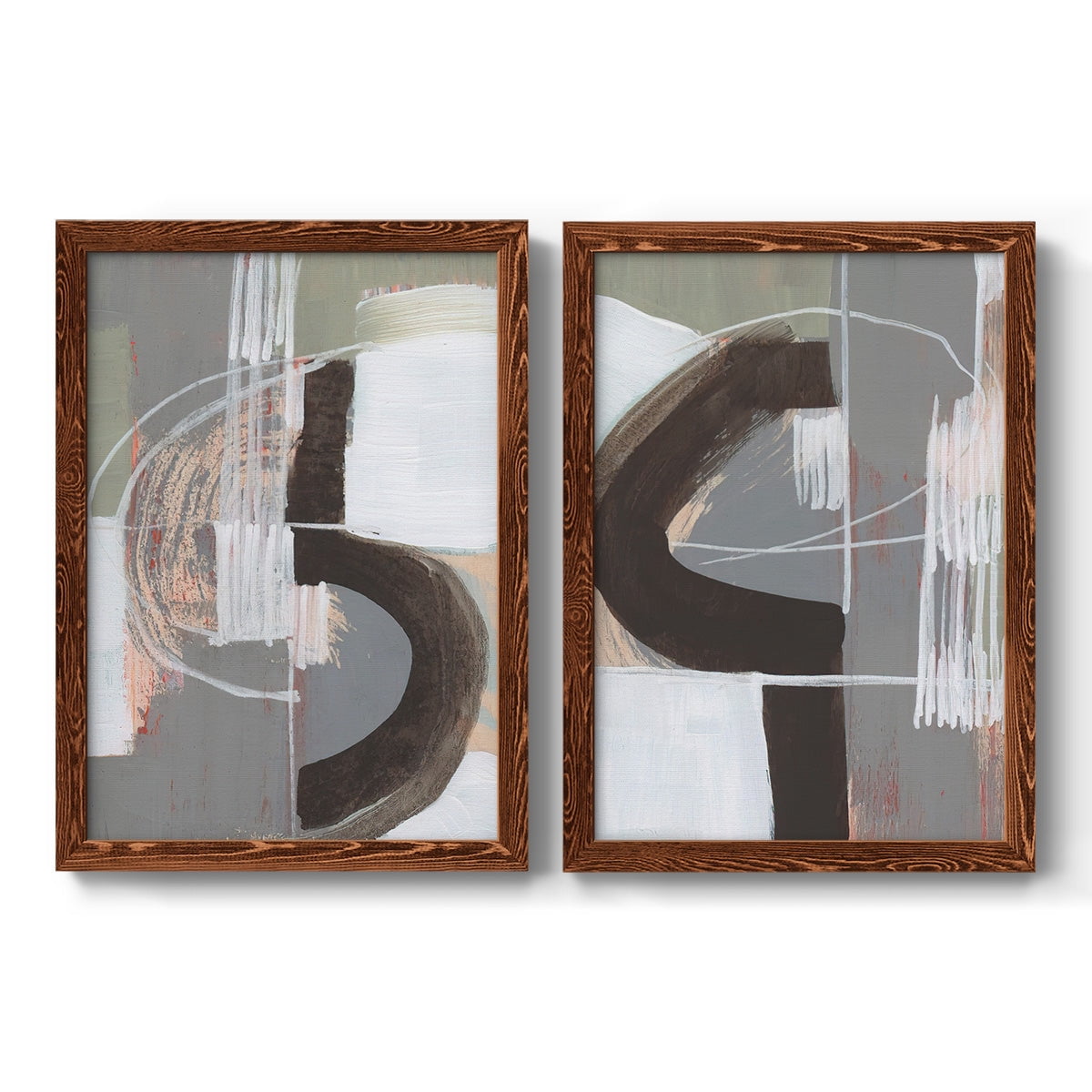 Arching Neutrals III - Premium Framed Canvas - Ready to Hang