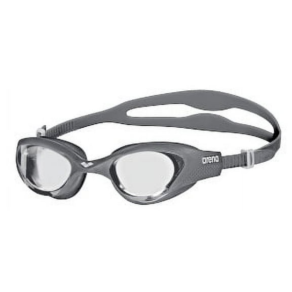 arena The One Swim Goggles for Men and Women Clear-Grey-White Non-Mirror Lens