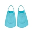 thumbnail image 1 of arena Unisex Kids Junior Swim Training Fins for Lap Swimming, Open Heel and Hydrodynamic Slits, Sky, Size 1.5-2 US, 1 of 6
