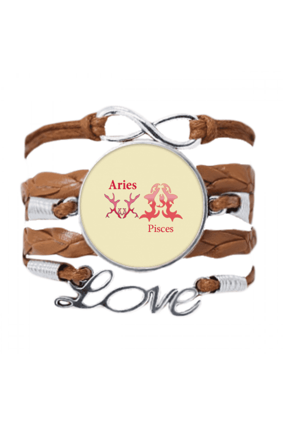 aries pisces feeling pair bracelet chain ornament wristband